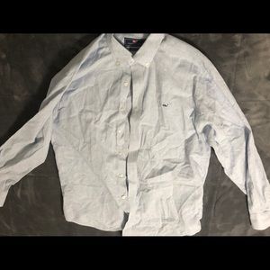Men’s L LS Vineyard vines button down shirt.